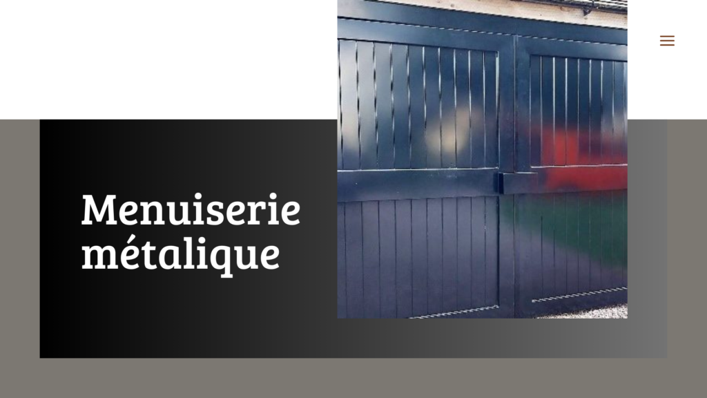 Menuiserie métalique